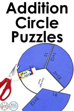 the addition circle puzzles are great for kids to practice their math skills