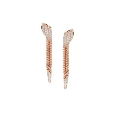 Rose gold Serpenti Earrings Black with 1.74 ct Onyx | Bulgari Official Store Onyx Eyes, Bulgari Serpenti, Gold Earrings Set, Heads And Tails, True Art, Earrings Black, Rose Gold Diamonds, Gift Ideas For Men, Rose Gold Earrings