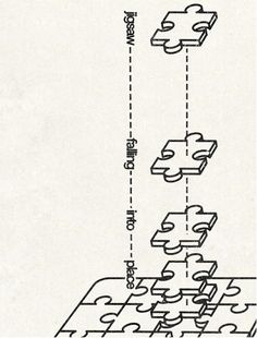 a puzzle piece is shown with the missing pieces in each section and numbers on it