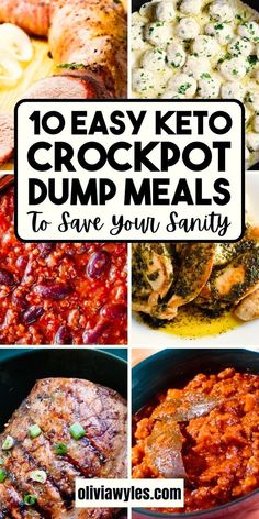 10 easy keto crockpot dump meals to save your pantry