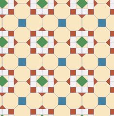 an image of a tiled surface with different colors