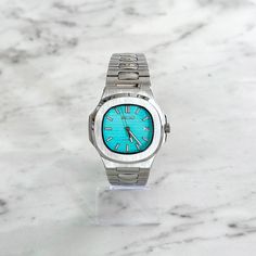 Dream Watches, Patek Philippe Nautilus, Tiffany Blue, Patek Philippe, Blue Bracelet