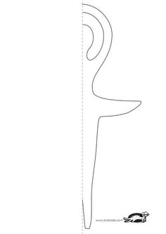 an image of a line drawing of a person's head with the shape of a nose