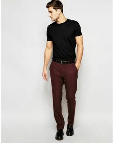 Men’s Burgundy Pants Outfit, Mens Maroon Pants Outfit, Burgundy Chinos Men Outfits, Maroon Pants Outfit Men, Burgundy Men Outfit, Red Pants Outfits, Burgundy Pants Men, Outfit Pantalon Vino, Burgundy Pants Outfit