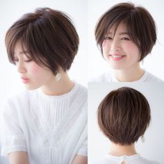 Asian Pixie Cut, Japanese Short Hair, Bob Pixie, Short Scene Hair, Short Hair Images, Stylish Short Hair, Hair Inspiration Short, Shot Hair Styles