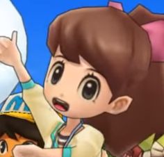 Tags ;; #yokai #youkai #yokaiwatch #icon Yo Kai Watch Katie, Yo Kai Watch, Yo Kai, Yokai Watch, 3d Shape, Nintendo 3ds, 3d Characters, Profile Pictures, 3d Animation