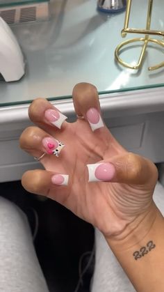 Short Duck Nails Acrylic, Short Duck Nails, Duck Nails Acrylic, Dope Nail Designs, Exotic Nails