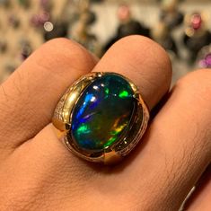 This Statement Rings item by AltasbhigemsUK has 16 favorites from Etsy shoppers. Ships from India. Listed on Aug 12, 2024 Opal Statement Ring, Natural Opal Ring, Black Opal Ring, Ethiopian Opal Ring, Yellow Gemstones, Beautiful Engagement Rings, Men Ring, Gold Plated Rings, Opal Ring