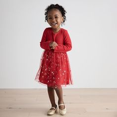 She'll look super cute in this Toddler Girl Jumping Beans® Long-Sleeve Tulle Dress. Click on this KIDS APPAREL & SHOES GUIDE to find the perfect fit and more!She'll look super cute in this Toddler Girl Jumping Beans® Long-Sleeve Tulle Dress. Click on this KIDS APPAREL & SHOES GUIDE to find the perfect fit and more!FEATURES Crewneck Long sleeves Rounded hem Knee lengthFABRIC & CARE Polyester, rayon, spandex Machine wash Imported Size: 12 Months. Color: Valentine Cupid. Gender: female. Long Sleeve Tulle Dress, Red Tulle Skirt, Shoes Guide, Valentine Cupid, Dress Layered, Soft Dress, Jumping Beans, Dress Picture, Size 4t