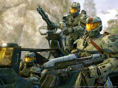 Spartan II (Red Team) Halo Wars, Halo Master Chief, Best Action Movies, Nightmares Art, Military Wallpaper