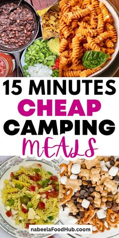 the ultimate camping meals that are easy to make and delicious enough for everyone to eat