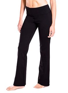 Amazon.com: Yogipace 27"/28"/29"/30"/31"/32"/33"/35"/37" Inseam,Petite/Regular/Tall, Women's Bootcut Yoga Pants Long Workout Pants, 33", Black Size M: Clothing Long Workout, Dress Yoga Pants, Boot Cut Leggings, Flattering Pants, Yoga Outfits, Tall Dresses, Bootcut Pants, Yoga Pants Outfit, Petite Women