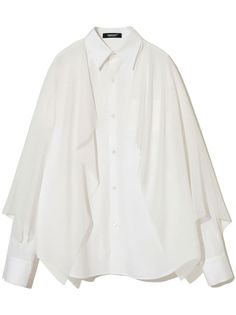 white cotton front button fastening classic collar long sleeves buttoned cuffs internal logo patch Yoko London, City Dress, White Button Up, Summer Beach Wear, Lady Dior, Classic White, Shirt White, Jacket Tops, Denim Dress