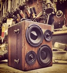 Denver - BoomCase Diy Subwoofer Box, Suitcase Speakers, Wooden Tool Box, Diy Subwoofer, Retro Suitcase, Speaker Cab