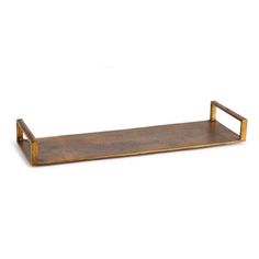 This cast aluminum tray is a beautiful way to display a special accent, vase or candleholder. Substantial in size, and full of rich texture, it is also lovely all on it's own. Napa Home and Garden Size: 3" H x 29" W x 9" D Napa Home and Garden Cabot Rectangular Tray - Decorative Trays in Gold | Size 3" H x 29" W x 9" D | Perigold Coffee Table Decor Tray, Napa Home, Aluminum Tray, West Elm Kids, Brass Tray, House Plants Decor, Metal Trays, Decorative Trays, Pottery Barn Teen