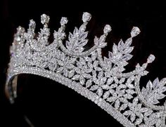 Gorgeous Multi-Peak CZ Wedding and Quinceanera Tiara Crown Quinceanera Tiaras, Tiara Silver, Crystal Wedding Tiaras, Headpiece Jewelry, Peak Design, Tiara Crown, Sparkle Earrings, Wedding Tiara, Bridal Crown