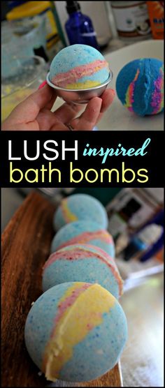 Save money AND spoil yourself with these these fizzy and fragrant DIY Lush inspired bath bombs at home! Diy Lush, Bath Boms, Savon Diy, Bombe Recipe, Bath Stuff, Lush Bath, Bath Bomb Recipes, Homemade Bath, Bath Fizzies