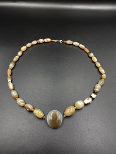 The beautiful mala necklace consist of Himalayan luk Mik or we called them magic eye bead as well in the center of the mala necklace with Banded Agate Luk Mik means (Goat's eyes) Natural found from Himalaya Tibet dating more than 1000 yrs. The origin of this beads from Himalaya Tibet but also can found in India, Nepal and Pakistan too They were used as a special charm Jewelry and amulet by the affluent at that time period. very good condition They were used in prayers mala and used as amulets so Magic Eyes, Carnelian Beads, Agate Jewelry, Mala Necklace, Banded Agate, Time Period, Amulets, Old Antiques, Agate Beads