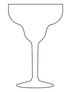 Margarita glass pattern. Use the printable outline for crafts, creating stencils, scrapbooking, and more. Free PDF template to download and print at http://patternuniverse.com/download/margarita-glass-pattern/ Margarita Glass Svg Free, Toddler Board, Margarita Glasses, Art Kit, Free Svg, String Art, Disney Drawings, Card Sketches, Cut Glass