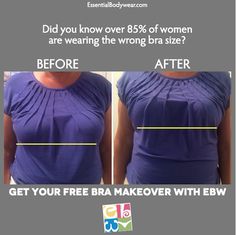 It's amazing that something most women wear EVERYDAY is something that most women have in the wrong size. Get fit in by an EBW representative and you will look and feel fabulous! Outfit Capsule Wardrobe, Bra Sizing, Outfit Capsule, Building A Community, Community Of Women, Coloured Hair