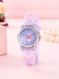 Cartoon Heart Bowknot Electronic Quartz Student Watch  Cute     Wrist Watches   Kids Jewelry & Watches, size features are:Bust: ,Length: ,Sleeve Length: Cartoon Heart, Watch Cartoons, Kids Watches, Electronic Toys, Kids Jewelry, Wrist Watches, Maternity Bag, Sports Equipment, Accessories Watches