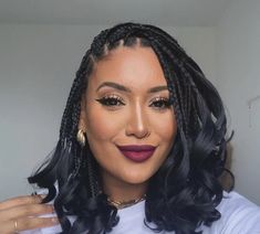 French Curl Braids Hairstyles, Bob Braids Hairstyles, Curly Braids, French Curl