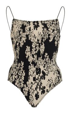 Smocked Swimsuit, Floral Bathing Suits, Stylish Interior Design, Emilia Wickstead, Gabriela Hearst, Black One Piece Swimsuit, Paloma Wool, Fashion Fits, Everyday Dresses