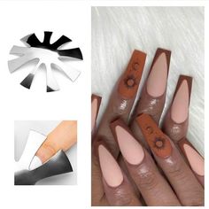 Description: This cutter plate is made of rust-proof stainless steel material, which can be used for a long time and be reusable after washing it. This product has the function of DIY to create your unique style of nail art styles for making your nail attractive and beautiful. It is made of stainless steel material. The length of this product is 7.5cm, the width is 7.5cm. It is suitable for nail art and nail shaping. Item Name: Nail Cutter Plate Material:Stainless Steel Size:7.5cmx7.5cmx0.5cm/2. French Manicure Nail Art, Nail Shaping, Manicure Nail Art, French Manicure Nails, Art Making, Brown Nails, Art Styles, French Manicure, Nail Manicure