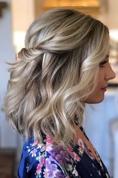 Bridemaids Hairstyles, Down Wedding Hairstyles, Wedding Hair Half, Half Up Half Down Wedding, Bridesmaid Hairstyles Half Up Half Down, Bridesmaid Hair Makeup, Bridesmaid Hair Half Up