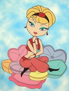 Cute 60s Cartoon Style, 1950 Cartoon Style, 50s Cartoon Style, Jeanette Chipette 80s, I Dream Of Genie, Barbara Eden, Dream Of Jeannie