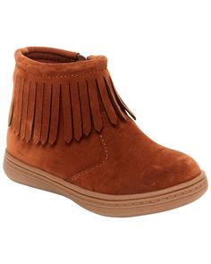 Your Fashionista Will Love These Super Cute Fringe Boots. Girls Fall Boots, Wester Wear, Toddler Girl Boots, Toddler Girl Shoes, Fringe Boots, Kids Denim, Free Shoes, Tween Outfits, Buckle Boots