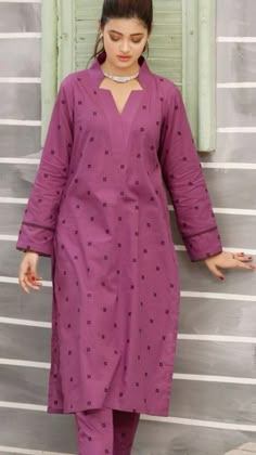 Collar Kurti Design, Cotton Suit Designs, Kurtis Design, Stylish Kurtis Design, New Kurti Designs, Simple Kurti, Kameez Designs, Latest Dress Design