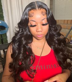 Silver Gray Highlights, Middle Part Curls, Colored Human Hair Wigs, Gray Highlights, Layered Curls, Middle Part Hairstyles, Hair Boutique, Lace Frontal Wigs