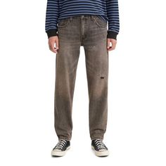 Levi's Men's 550 '92 Relaxed Taper Jean Size: 32X32.  Color: Gray.  Gender: male.  Age Group: adult. Selvedge Denim Jeans, Selvedge Denim, Tapered Jeans, Relaxed Fit Jeans, Levi Strauss & Co, Levis Men, Big And Tall, Levi Strauss, Levis Jeans