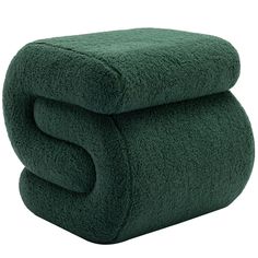 two green towels stacked on top of each other