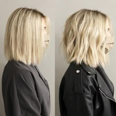 Lob Vs Bob Haircut, Raquel Leviss Hair Short, Inverted Hairstyles, Textured Lobs, 2024 Haircut, Collarbone Length Hair, Blonde Lob, Womens Haircuts Medium, Medium Curly Hair Styles