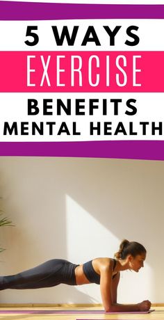 Did you know that exercise benefits mental health, as well as physical health? Learn 5 important ways that exercise benefits mental health by naturally reducing stress, decreasing tension, uplifting mood, and relieving anxiety! Exercise is a perfect example of the mind/body connection. Read to learn how you can improve your mental health naturally! Mental Health Tips | Stress Relief | Anxiety Relief | Natural Remedy for Depression | Exercise Tips | Holistic Health | Wellness mentalhealth Exercise Benefits, Body Connection, Holistic Health Remedies, Wellness Activities, Benefits Of Exercise, Holistic Lifestyle, Wellness Inspiration, Exercise Tips, Mind Body Connection