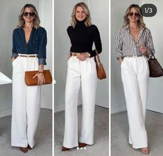 Business Casual Outfit Ideas, Manhattan Fashion, Smart Casual Work Outfit Women, Business Casual Outfit, Neutral Outfits, Look Office, Casual Outfit Ideas