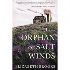 the book cover for the orphan of salt winds by elizabeth brooks is shown