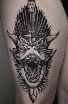 Game Of Thrones Tattoo Sleeve, Dragon Tattoo Game Of Thrones, Game Of Thrones Tattoo Ideas, Game Of Thrones Tattoo Designs, Lego Tattoo, Dragon Head Tattoo, Targaryen Tattoo, Game Of Thrones Tattoo, Tattoos Infinity