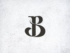 the letter b is made up of black and white letters on a gray background,