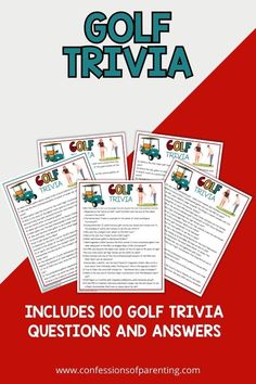 the golf trivia is an excellent way to help students learn how to use it