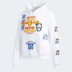 Adidas -Description: "Testprint" Adidas Skateboarding Hoodie Sweatshirt. Says "Adidas Skateboarding" On Front Along With That It Also Has Skull Graphic And Other Graphics. -Color: White W/ Multicolor Graphic Print Drawstring. -Size: Xl Adult -Condition: New With Tags! White Crew Hoodie With Logo Print, White Graphic Print Sports Hoodie, White Long Sleeve Sweatshirt With Graffiti Print, White Sporty Hoodie With Graphic Print, Winter White Sweatshirt With Graffiti Print, White Logo Print Sweatshirt For Streetwear, Sporty White Crew Hoodie, White Cotton Hoodie With Graffiti Print, White Hooded Top With Screen Print