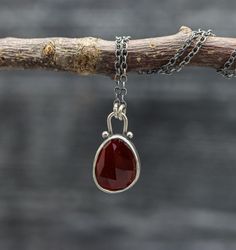 ♦Special Features: This necklace features a rose cute hessonite garnet set in sterling silver with small silver ball accents. This is a really nice garnet with fantastic clarity and warm red orange color. Definitely look at the hand photos to see how the light plays into the color of this stone, it's really beautiful.♦Length: Choose from drop down. Will come on oxidized cable link chain with 2 inch extension chain. So if you order 16 inches it will be adjustable from 16-18, 18 inches will be adj Hand Photos, Rose Cute, Red Orange Color, Hessonite Garnet, Multi Strand Bracelet, Garnet Pendant, Warm Red, Necklace Sterling Silver, A Rose