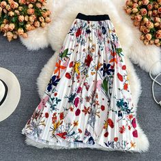 Item Size   Skirts One Size:Length 80cm;Waist 60-80cm;Hip /cm;   Tips:1 inch = 2.54 CM, 1 CM = 0.39 inch size may have 1-2CM errors because of manual measuremt How to measure size .Do not select directly according to your habits.   Product Description Model Show Chic White Non-stretch Skirt, White Non-stretch Mini Skirt, Non-stretch White Mini Skirt, White Lined Maxi Skirt For Vacation, White Maxi Skirt For Spring Vacation, White Maxi Skirt For Vacation In Spring, White Relaxed Maxi Skirt For Vacation, White Flared Maxi Skirt For Vacation, White Maxi Skirt With Elastic Waistband For Spring