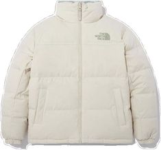 The North Face Winter White Outerwear, The North Face Winter White Outerwear For Winter, Grey North Face Puffer, White North Face Puffer, Northface Puffer Coat, 2025 Wishlist, Northface Puffer, North Face Puffer Jacket, White Puffer