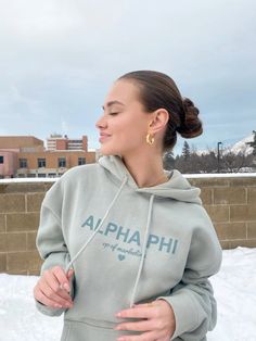 Hnagloose hut, merch, greek life, alpha phi, sorority, fraternity, matching set Axo Merch, Sorority Merch, Phi Mu, Alpha Phi, Greek Life, Simple White, Fraternity