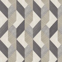 a grey and white wallpaper with geometric designs on it's sides, including the diagonal