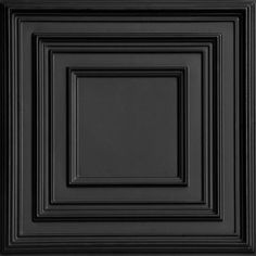 an image of a black square ceiling tile