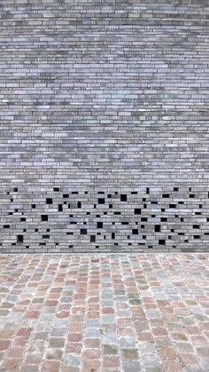 an image of a brick wall that looks like it is made out of bricks